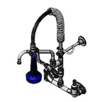 image of T&S Brass MPQ-8WLV-08-CR Easyinstall Mini Pre-Rinse Units, Wall Mount