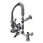 image of T&S Brass MPZ-8DWN-08-CR Easyinstall Mini Pre-Rinse Units