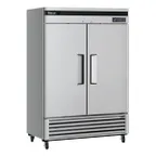 image of Turbo Air TSF-49SD-N 54" 2-Solid Door Reach-In Freezer, Bottom Mount, 40 cu. ft., Stainless Steel