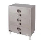 image of Toastmaster 3C84DT09 Food Warming Drawer Unit, Free Standing, (3) Drawers