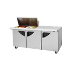 image of Turbo Air TST-72SD-15M-N 72" Mega Top Sandwich/Salad Prep Table w/ 3 Doors, 15 Pans