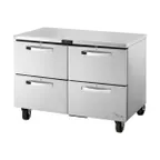 image of True TUC-48D-4-HC~SPEC3 48" 4-Drawer Undercounter Refrigerator, Stainless Steel, 12 cu. ft.