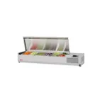 image of Turbo Air CTST-1500-13-N 59" E-Line Countertop Salad Table, 12 Pan Capacity