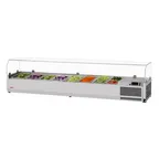 image of Turbo Air CTST-1800G-13-N 70" E-Line Countertop Salad Table, 8 Pan Capacity