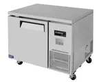 image of Turbo Air JUF-44D-N 44" 1-Section Undercounter Freezer w/ 1 Door, 11 cu. ft.