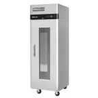 image of Turbo Air M3R24-1-G-N(-L) 28" 1-Section Reach-In Refrigerator w/ Glass Door, Top Mount, Aluminum Interior, 22 cu. ft.