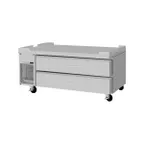 image of Turbo Air PRCBE-60F-N-FT 60" 2 Drawers Pro Series Freezer Chef Base, Flat Top, 9.77 cu. ft.