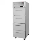 image of Turbo Air PRO-26R-D4-N 29" 1-Section Reach-In Refrigerator w/ 4 Drawers, Top Mount, Stainless Steel, 25 cu. ft.