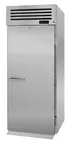 image of Turbo Air PRO-26R-RI-N-SH 34" 1-Section Solid Door Roll-In Refrigerator w/ Shelves, Stainless Steel, 40 cu. ft.