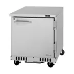 image of Turbo Air PUR-28-FB-N 28" 1-Section Undercounter Refrigerator w/ 1 Door, 6.5 cu. ft.