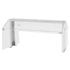 image of Turbo Air SNZ-60T Sneeze Guard, Double Sided, 60"W, Polycarbonate Cover