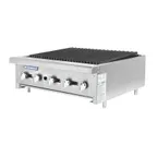 image of Turbo Air TARB-30 30" Countertop Gas Radiant Charbroiler w/ (5) Burners, 75.000 BTU
