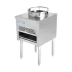 image of Turbo Air TAWR-13-JB Gas Wok Range w/ (1) Burner (Bowl), 13" Wok Ring, Manual Knobs, Jet Burner, 125.000 BTU