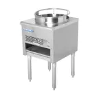 image of Turbo Air TAWR-16-JB Gas Wok Range w/ (1) Burner (Bowl), 16" Wok Ring, Manual Knobs, Jet Burner, 125.000 BTU