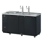 image of Turbo Air TCB-3SBD-N6 69" 2 Columnss Super Deluxe Series Club Top Beer Dispenser, 3 Kegs