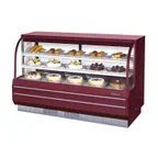 image of Turbo Air TCGB-72-R-N 73" Refrigerated Bakery Display Case