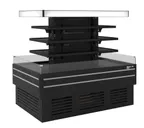 image of Turbo Air TIOM-24CSCB-N 72" Island Display Self-Serve Refrigerated Merchandiser in Black