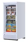 image of Turbo Air TJMF-30SDW(B)-N 36" 1 Glass Door Freezer Merchandiser, White or Black, 32 cu. ft.