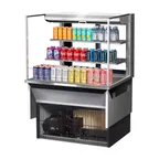 image of Turbo Air TOM-36L-UFD-S-3SI-N 36" Drop In Open Refrigerated Deli Display Case