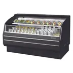 image of Turbo Air TOM-60LB-SP(-A)-N 63" Horizontal Open Air Merchandiser in Black, Self-Contained, 1 Shelf