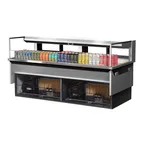 image of Turbo Air TOM-72L-UFD-S-1SI-N 72" Drop In Open Refrigerated Deli Display Case