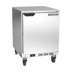 image of Beverage Air UCR24AHC 24" One Section Undercounter Refrigerator w/ 1 Door, 5.16 cu. ft.