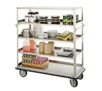 image of FWE UCU-609 Stainless Steel Queen Mary Banquet Cart w/ 6 Shelves, 9-1/2" Spacing