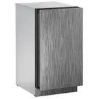 image of U-Line U-3018CLRINT-40C Cube Ice Maker With Bin w/ 60-lb. Production & 30-lb. Storage
