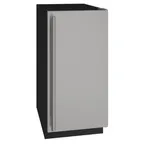 image of U-Line UANB115-SS01A Nugget-Style Ice Maker With Bin w/ 90-lb. Production & 30-lb. Storage