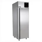 image of QualServ UCFZ527-SS31A 27" One Section Reach In Freezer w/ Solid Door, All Stainless Steel, 23 cu. ft.