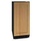 image of U-Line UHCP115-IS01A Cube Ice Maker With Bin w/ 55-lb. Production & 25-lb. Storage Capacity