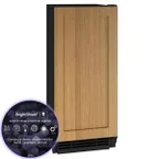 image of U-Line UHCP115-IS81A Cube Ice Maker With Bin w/ 55-lb. Production & 25-lb. Storage Capacity