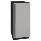 image of U-Line UHNB115-SS01B Nugget-Style Ice Maker With Bin w/ 90-lb. Production & 30-lb. Storage