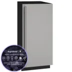 image of U-Line UHNP315-SS81A Nugget-Style Ice Maker With Bin w/ 90-lb. Production & 25-lb. Storage