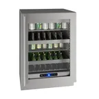 image of U-Line UHRE524-SG01A 23-5/8"W Reach-In Undercounter Refrigerator