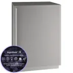 image of U-Line UHRE524-SS81A 24" W Reach-In Undercounter Refrigerator