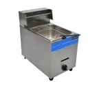 image of Uniworld UGF-71H Full Pot Countertop Gas Fryer w/ 10-L Capacity, Manual Controls, Night Cover