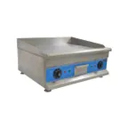 image of Uniworld UGR-CH24 24" Countertop Electric Griddle with 24" x 20.5" Surface, Thermostatic Controls, 110v/1ph
