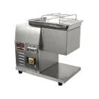 image of Uniworld UMC600-04 Meat Cutting Machine – 1.5 HP, 110V/60Hz, 4mm Cutting Blades, Wide Mouth 3-3/4" x 5", Floor