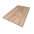 image of American Tables & Seating ATO3048-201 Rectangular Outdoor Laminate Table Top, Aged Pine