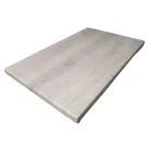 image of American Tables & Seating ATO3048-212 Rectangular Outdoor Laminate Table Top, Grey Oak