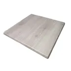 image of American Tables & Seating ATO3636-212 36" Square Outdoor Laminate Table Top, Grey Oak