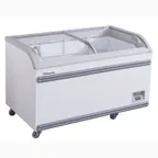 image of Blue Air BCF80-HC 80" Curved Lid Ice Cream Display Freezer, 24.72 cu. ft.