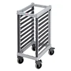 image of Cambro UGNPR11H9480 Camshelving GN 1/1 Half Size 9 Pan Trolley Rack, Unassembled