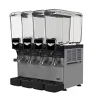 image of Vollrath VBBC4-37-A Beverage Dispenser with 4 Bowls / Agitator Type - 2.1 Gal (each) - 1830 Btu