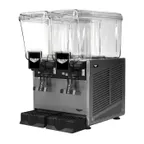 image of Vollrath VBBD2-37-F Pre-Mix Refrigerated Beverage Dispenser w/ Double 3.2 gal Bowls