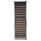 image of Eurodib USF168D 27" Glass Door Wine Refrigerator, Dual Temperature, 154 Bottles