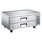 image of Coldline CB52 52" 2 Drawers Refrigerated Chef Base, Marine Edge, 9.9 cu. ft.