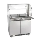 image of Coldline CBT-36-CSG 36"  Refrigerated Salad Bar, (6) Pan Capacity, 10.8 cu. ft.