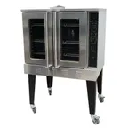 image of Cookline CC100 38" Single Deck Full Size Gas Convection Oven, Standard Depth, 54.000 BTU